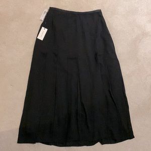 Babaton Black Midi Skirt from Aritzia.